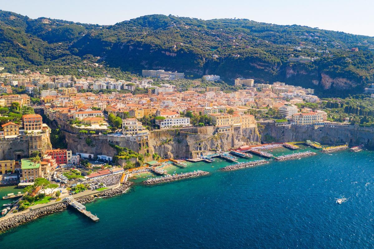 Sorrento, the pearl of the Amalfi Coast.